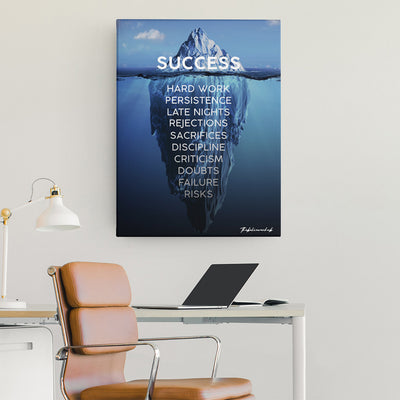 Succes's Iceberg Canvas