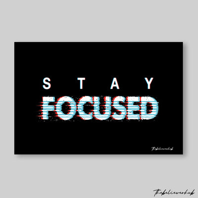STAY FOCUSED CANVAS