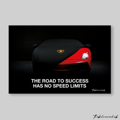 THE ROAD TO SUCCES CANVAS