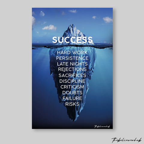 Succes's Iceberg Canvas