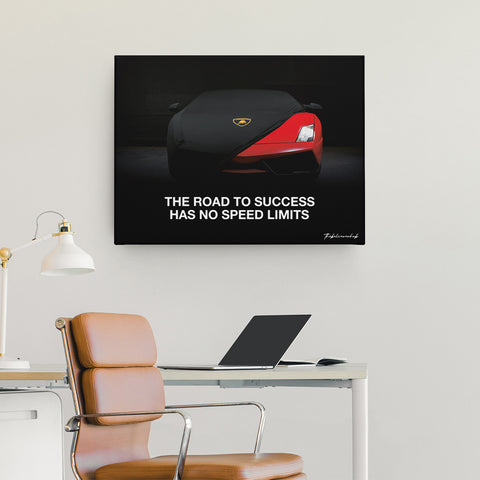 THE ROAD TO SUCCES CANVAS